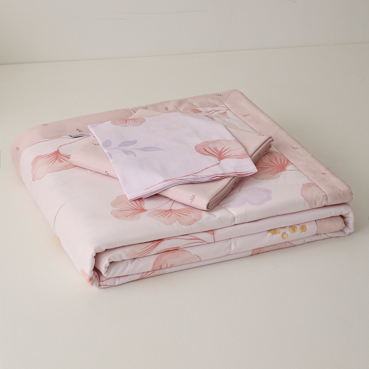 91家纺网 家纺一手货源 找家纺 尊妙被业 2026春夏新款全棉印花夏被空调被夏凉被 沐雪