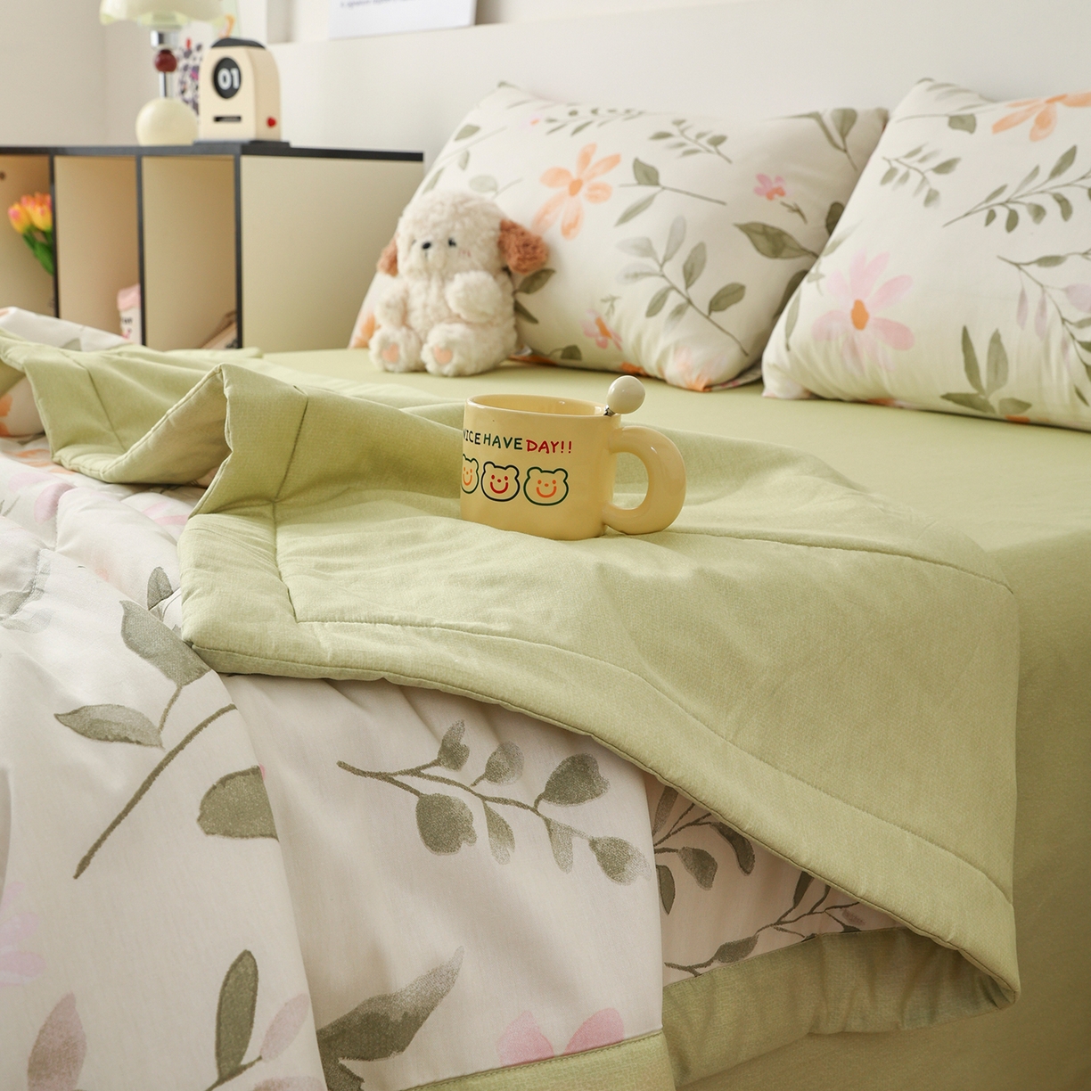 91家纺网 家纺一手货源 找家纺 （总）尊妙被业 2026春夏新款全棉印花夏被空调被夏凉被