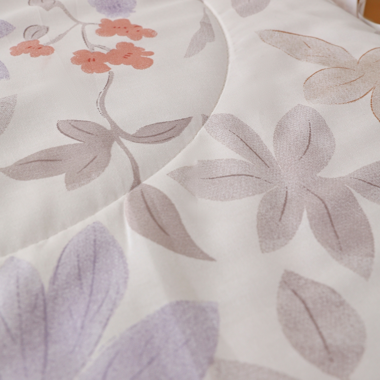 91家纺网 家纺一手货源 找家纺 尊妙被业 2026春夏新款全棉印花夏被空调被夏凉被 杜桑花园