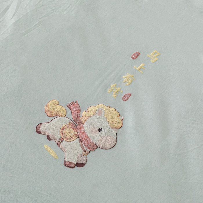 91家纺网 家纺一手货源 找家纺 yyds网供 2026新款云顶棉皱皱纱夏被空调被双层纱薄夏被夏凉被空调被-马上有钱 马上有钱-浅绿