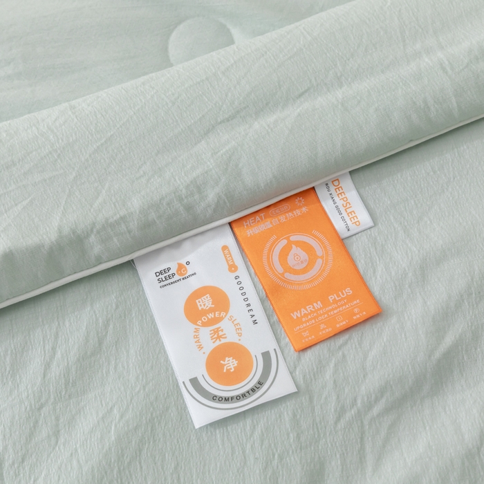 91家纺网 家纺一手货源 找家纺 yyds网供 2026新款云顶棉皱皱纱夏被空调被双层纱薄夏被夏凉被空调被-马上有钱 马上有钱-浅绿