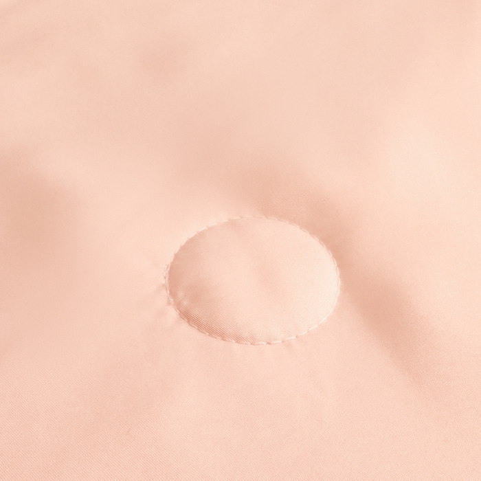 91家纺网 家纺一手货源 找家纺 金牛座家纺 2026新款亮丝贡缎提花刺绣夏被夏凉被空调被四件套-恋曲 恋曲-浅粉