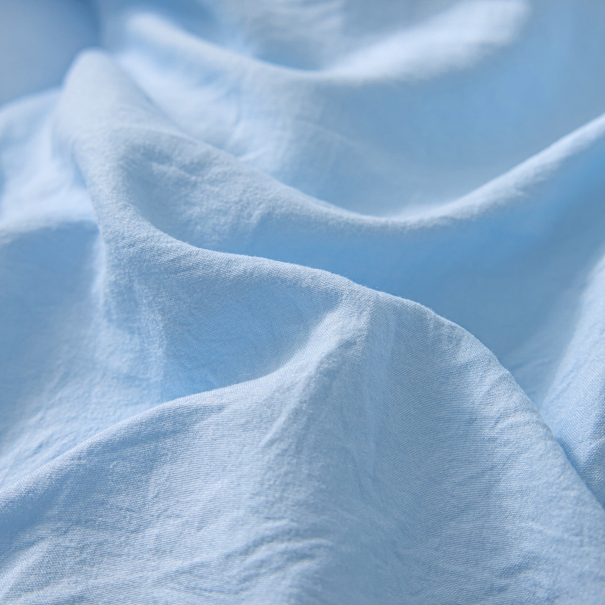 91家纺网 家纺一手货源 找家纺 芬晴家纺 2026春夏新款A类纯色棉花被冬被被子被芯 深睡眠-水蓝