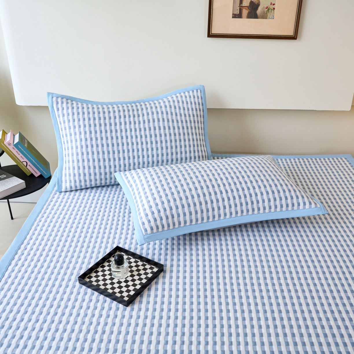 91家纺网 家纺一手货源 找家纺 （总）尚品凤凰 2026春夏新款凉感提花冰丝席简约质感风-格调系列