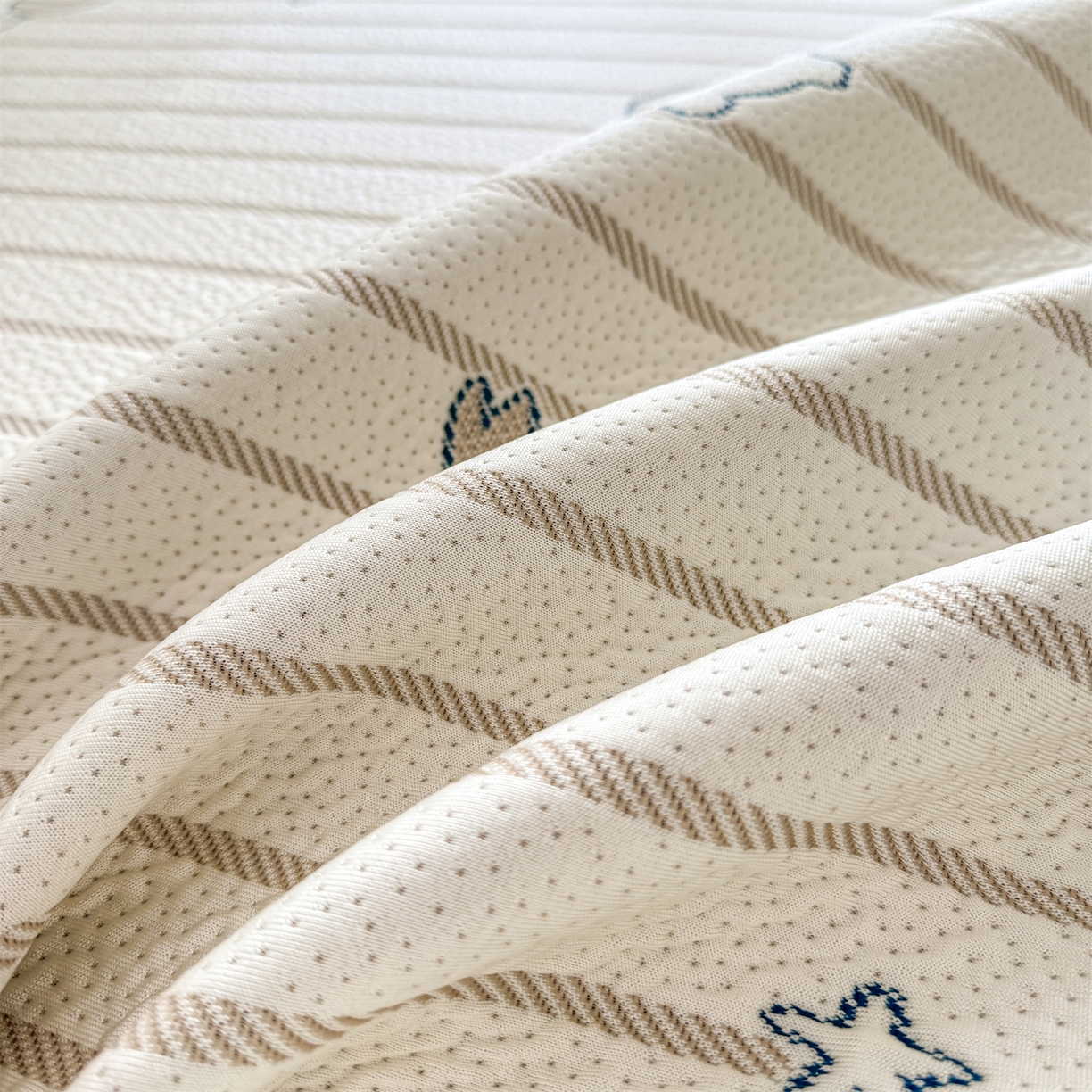 91家纺网 家纺一手货源 找家纺 源舍家纺 2026新款A类PE卡通凉席三件套小红书爆款可水洗空调软席凉感值超0.25-床笠 气球小象-咖啵啵床笠款