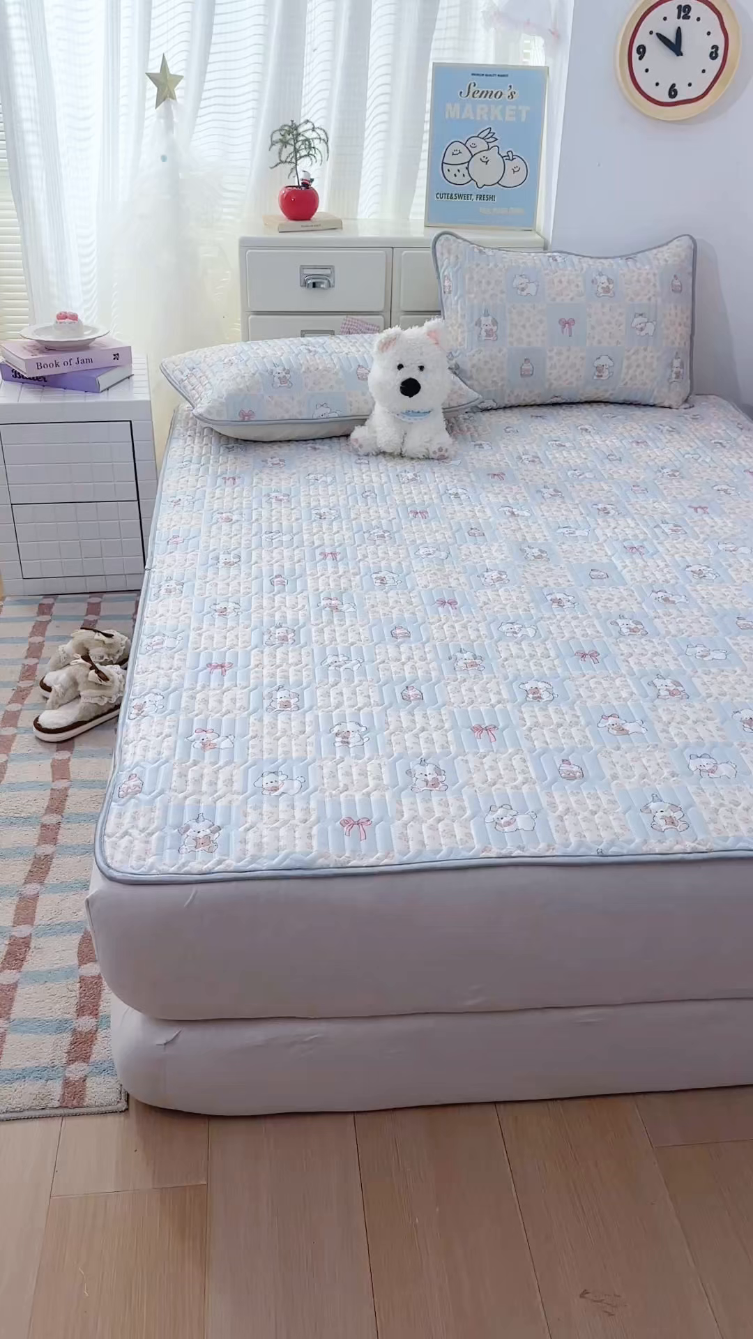 91家纺网 家纺一手货源 找家纺 （总）川悦生活 2026春夏新款凉感丝凉席凉席席子