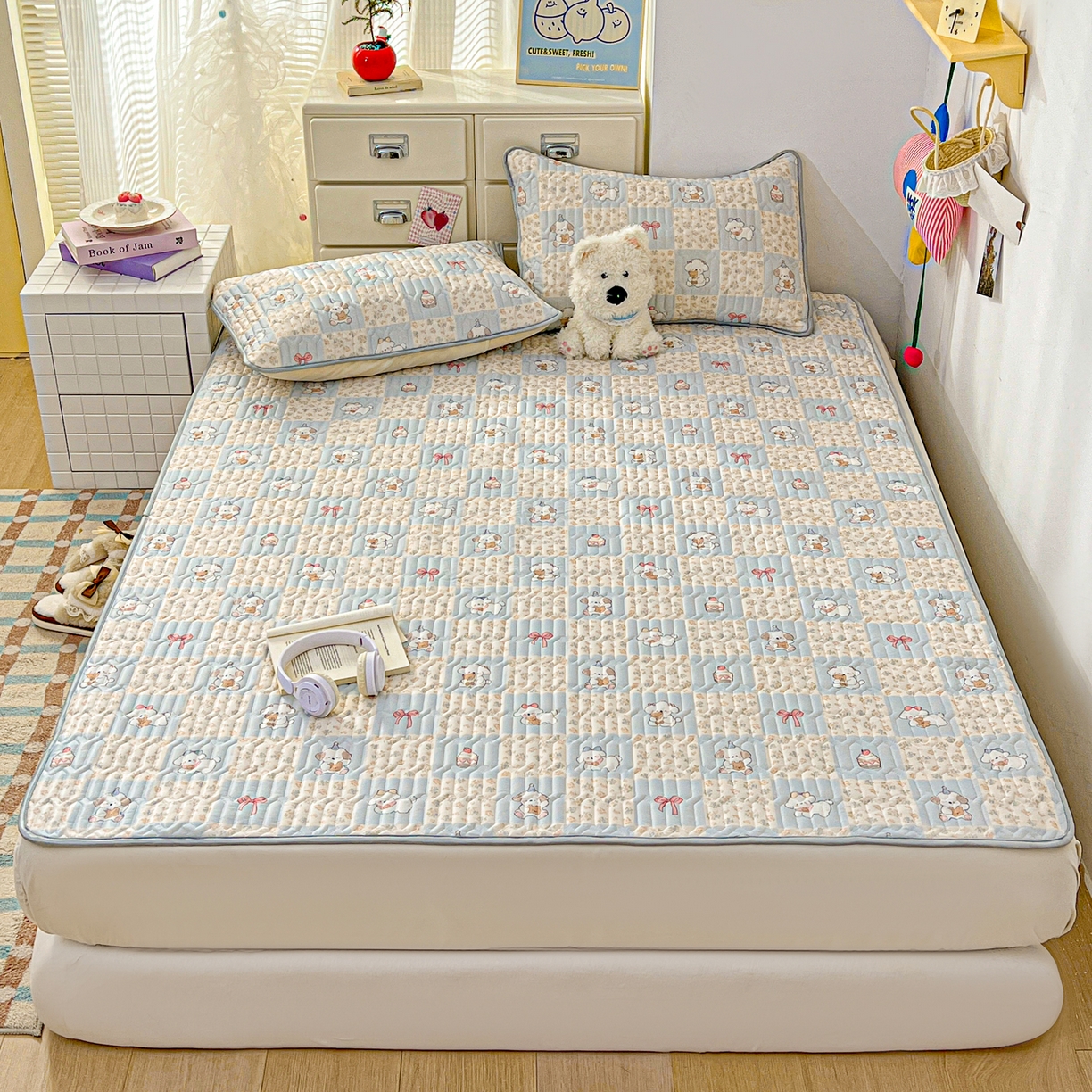 91家纺网 家纺一手货源 找家纺 （总）川悦生活 2026春夏新款凉感丝凉席凉席席子