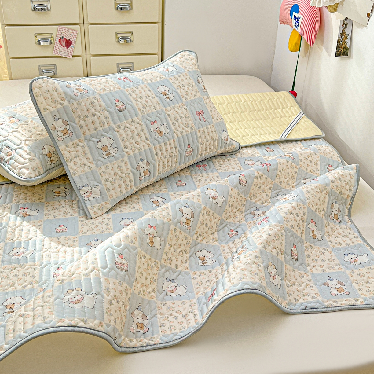 91家纺网 家纺一手货源 找家纺 （总）川悦生活 2026春夏新款凉感丝凉席凉席席子