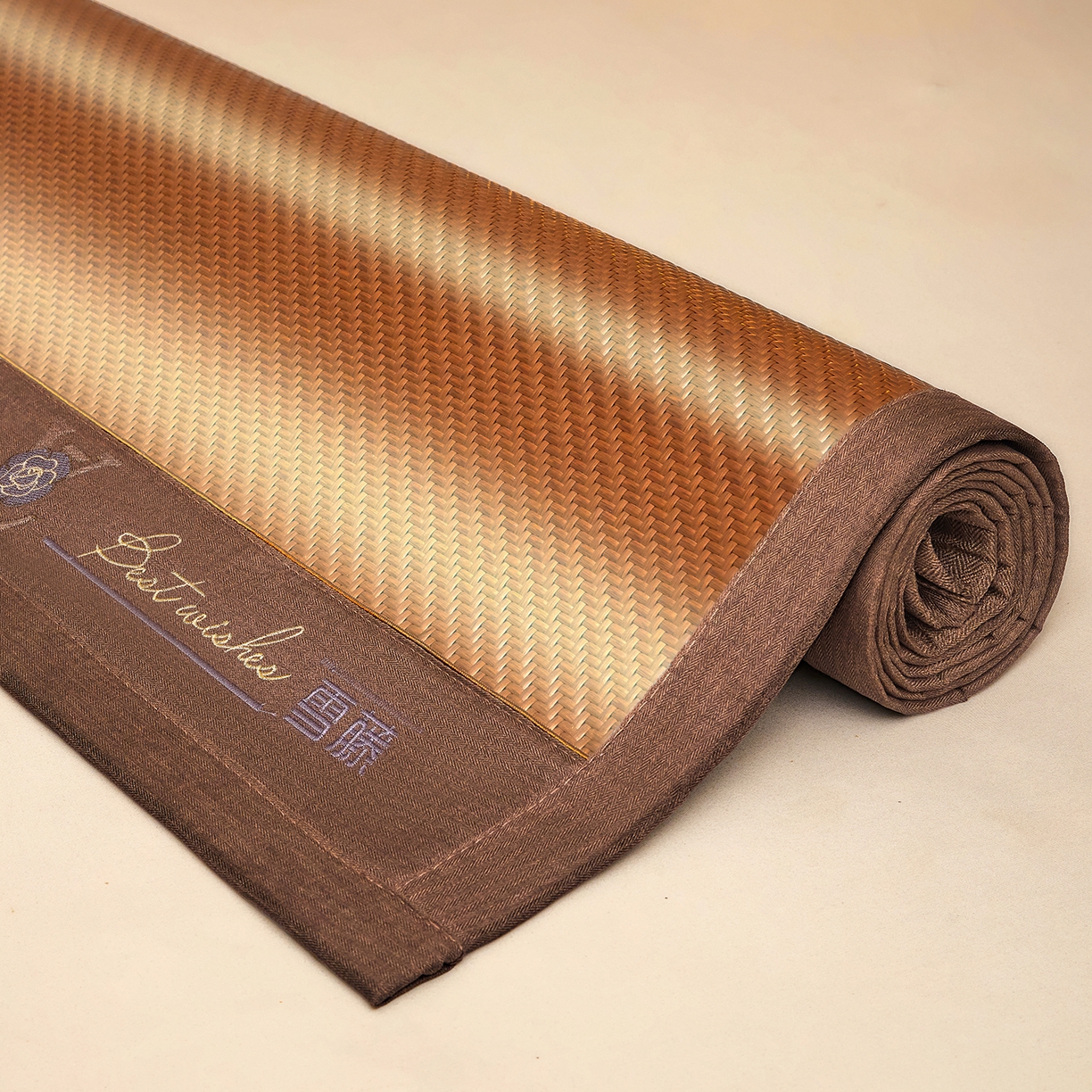 91家纺网 家纺一手货源 找家纺 （总）尚品凤凰 2026新款PE雪藤席三件套