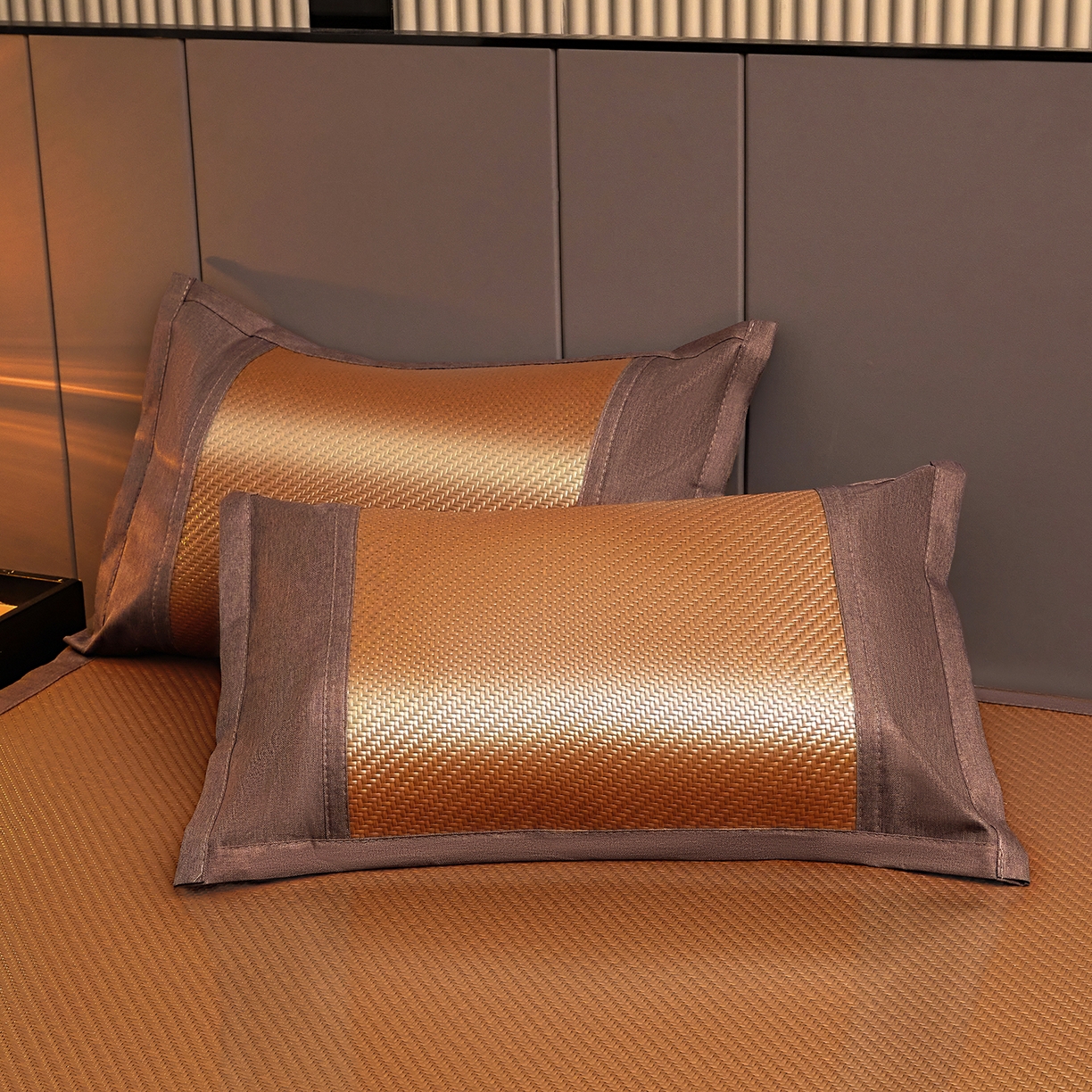 91家纺网 家纺一手货源 找家纺 （总）尚品凤凰 2026新款PE雪藤席三件套