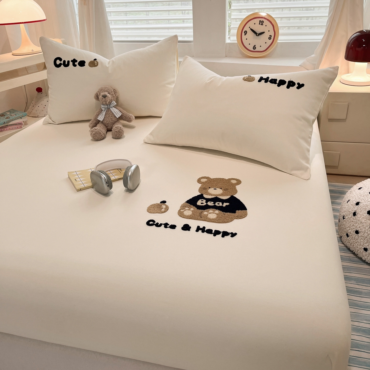 91家纺网 家纺一手货源 找家纺 （总）其奥家纺 2026春夏新款纯棉全棉老粗布床笠纯色凉席