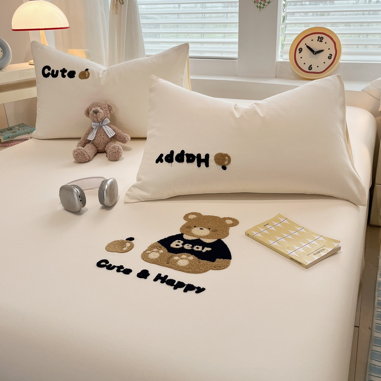 91家纺网 家纺一手货源 找家纺 （总）其奥家纺 2026春夏新款纯棉全棉老粗布床笠纯色凉席