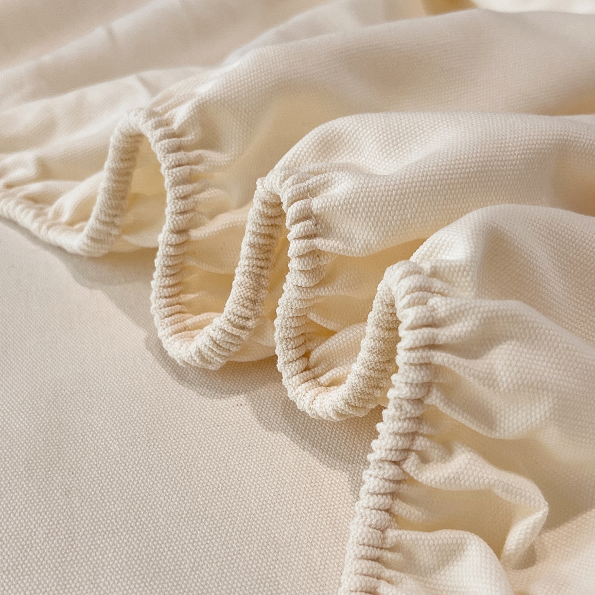 91家纺网 家纺一手货源 找家纺 （总）其奥家纺 2026春夏新款纯棉全棉老粗布床笠纯色凉席