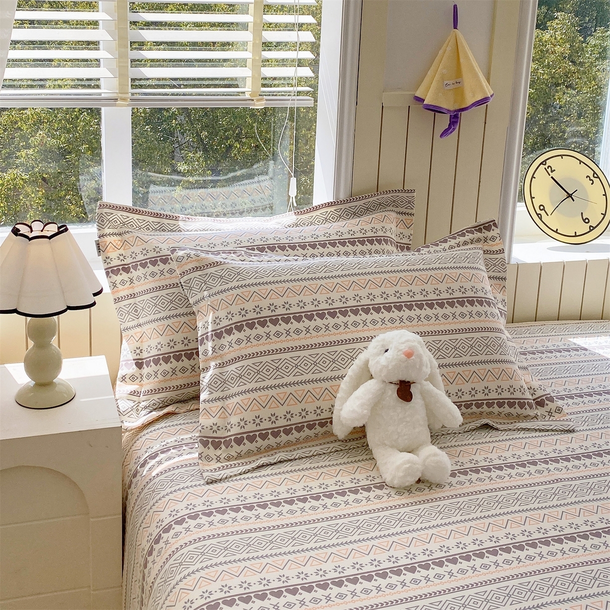 91家纺网 家纺一手货源 找家纺 （总）2024新款学生宿舍.13372印花单品床笠