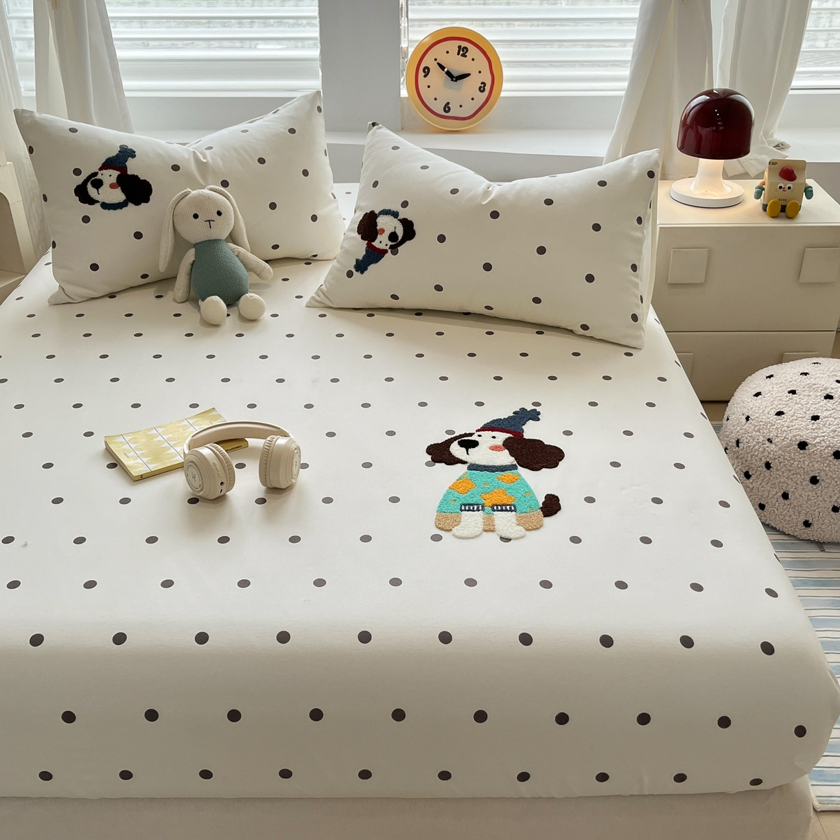 91家纺网 家纺一手货源 找家纺 （总）其奥家纺 2026春夏新款纯棉全棉老粗布床笠印花凉席