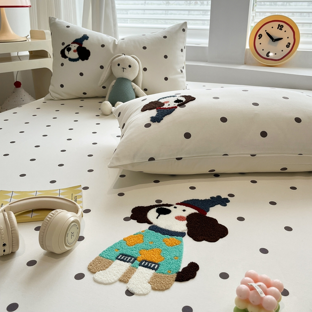 91家纺网 家纺一手货源 找家纺 （总）其奥家纺 2026春夏新款纯棉全棉老粗布床笠印花凉席