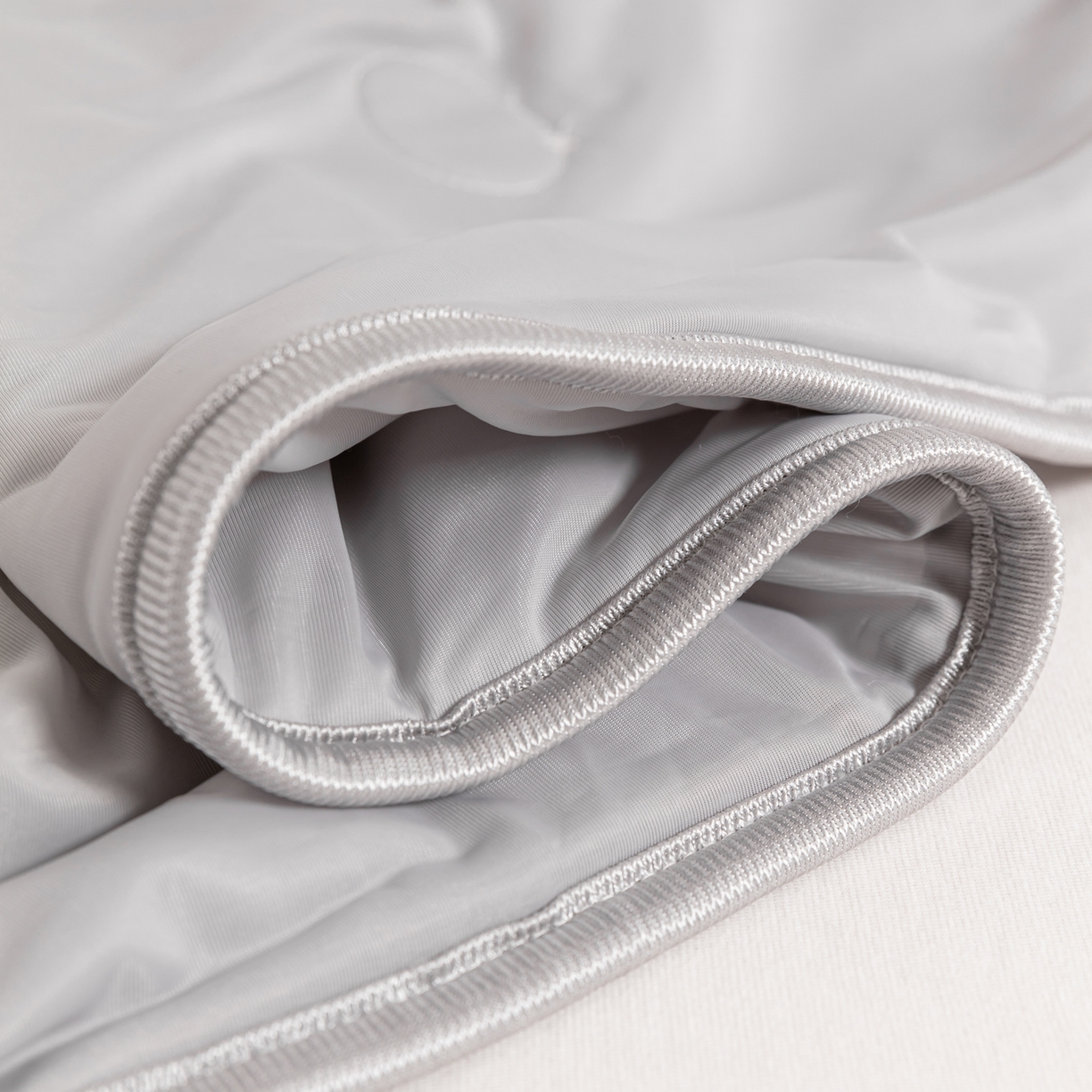 91家纺网 家纺一手货源 找家纺 小老弟 2026新款凉感纯色双拼色夏被被子被芯 双面灰