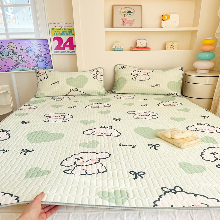 91家纺网 家纺一手货源 找家纺 （总）川悦生活 2026春夏新款凉感丝凉席凉席席子