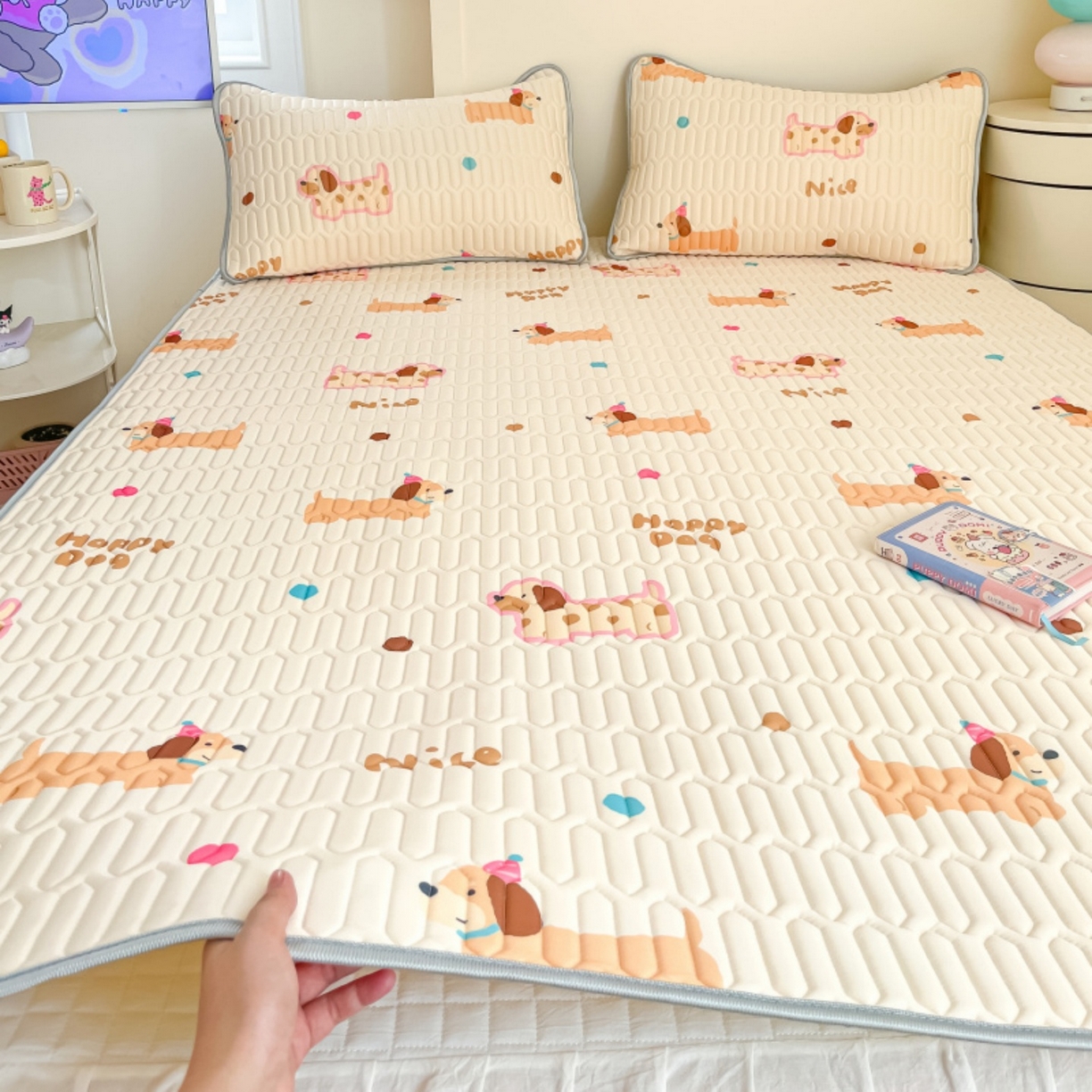 91家纺网 家纺一手货源 找家纺 （总）川悦生活 2026春夏新款凉感丝凉席凉席席子