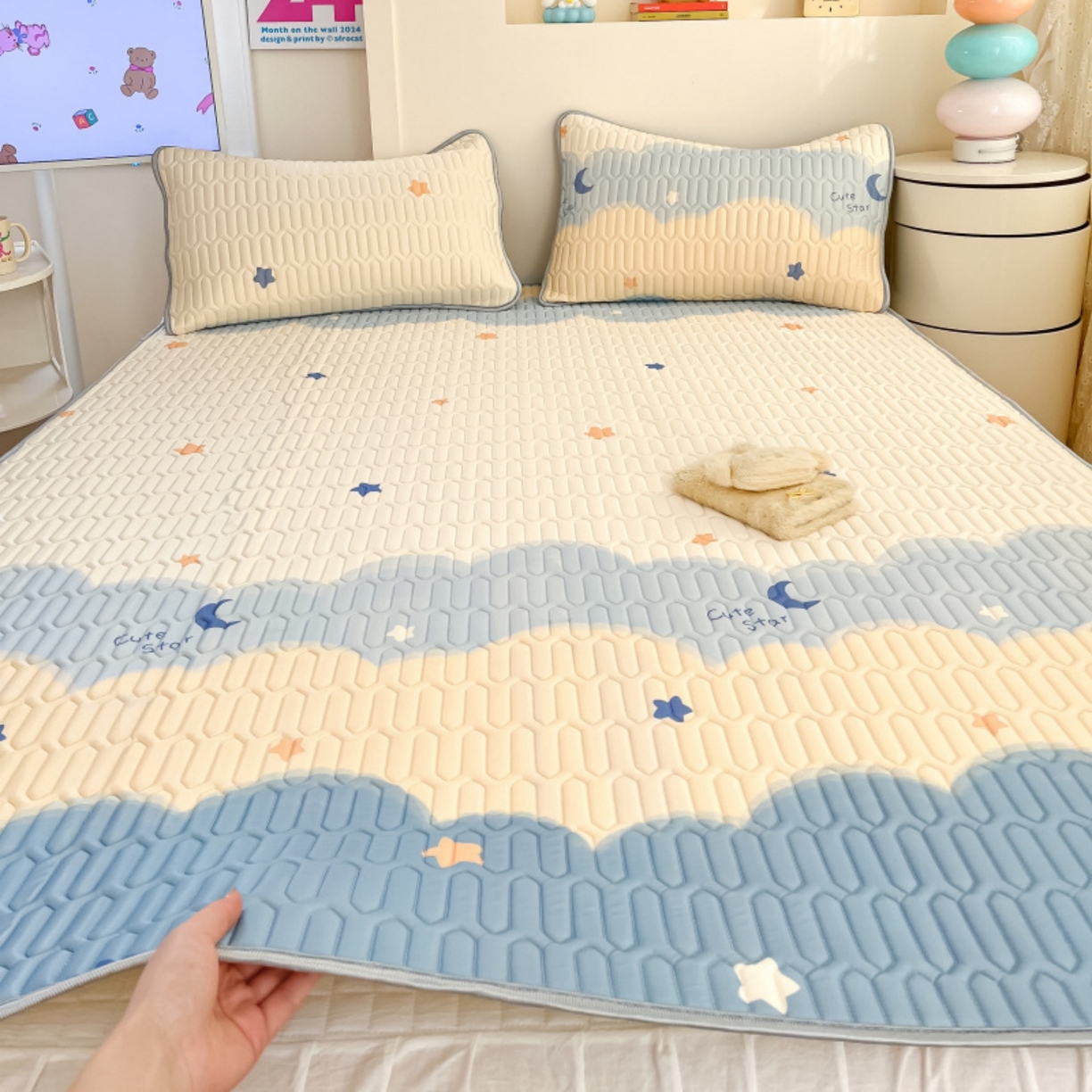 91家纺网 家纺一手货源 找家纺 （总）川悦生活 2026春夏新款凉感丝凉席凉席席子