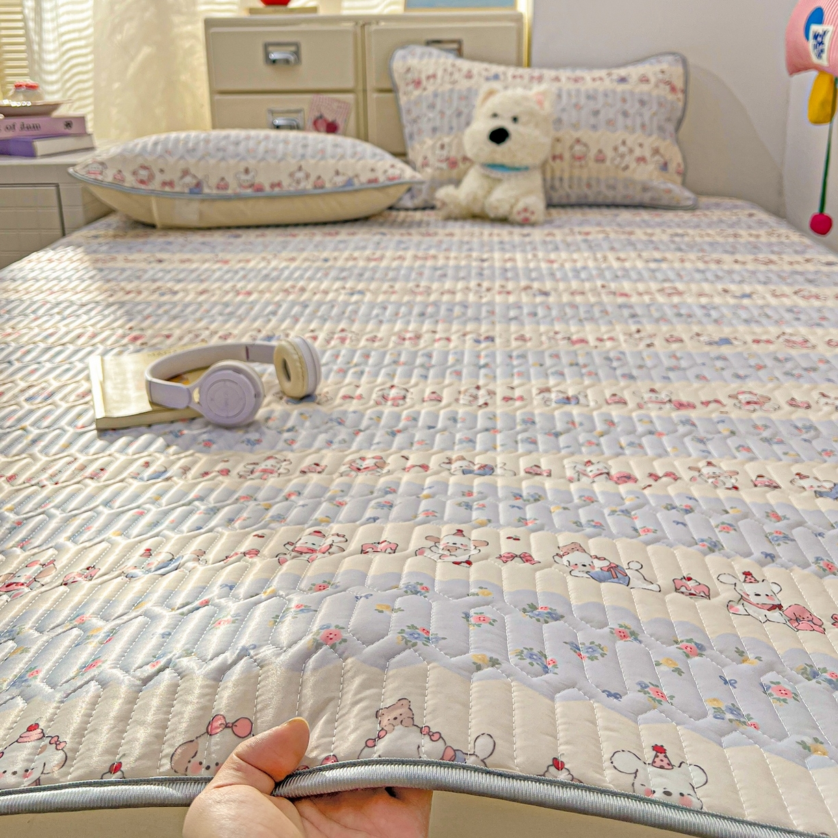 91家纺网 家纺一手货源 找家纺 （总）川悦生活 2026春夏新款凉感丝凉席凉席席子