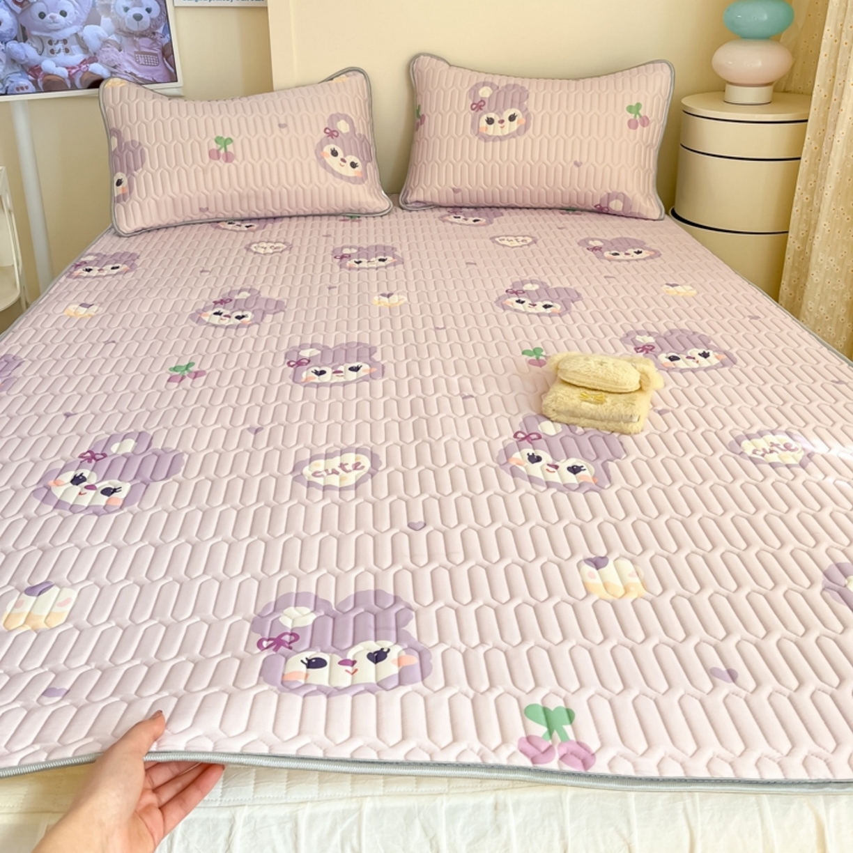 川悦生活 2026春夏新款凉感丝凉席凉席席子 软绵兔酱