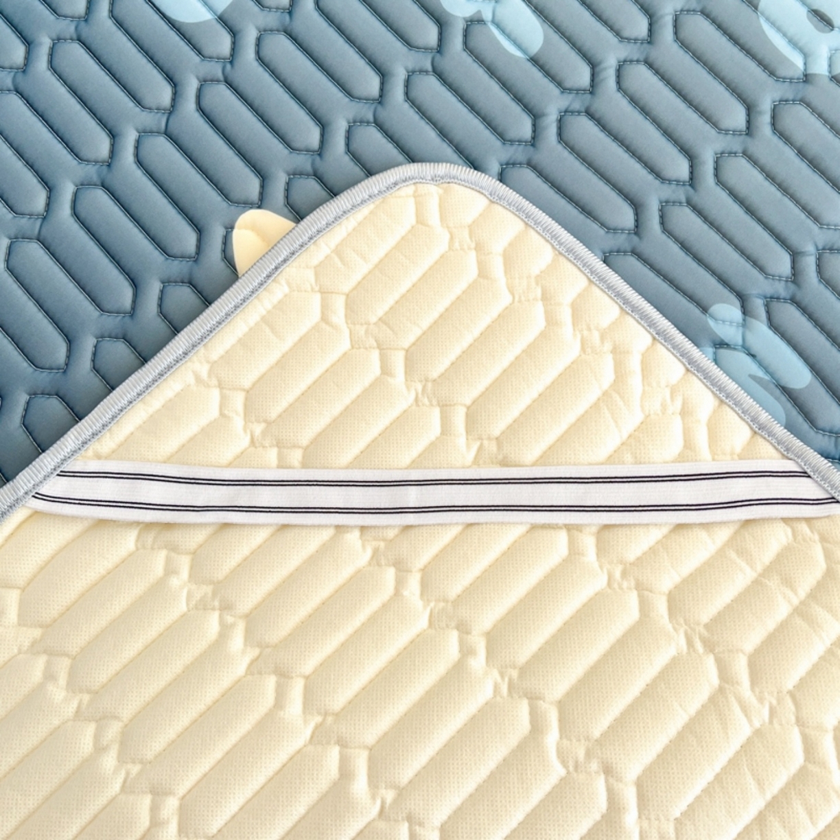 91家纺网 家纺一手货源 找家纺 川悦生活 2026春夏新款凉感丝凉席凉席席子 星星睡了