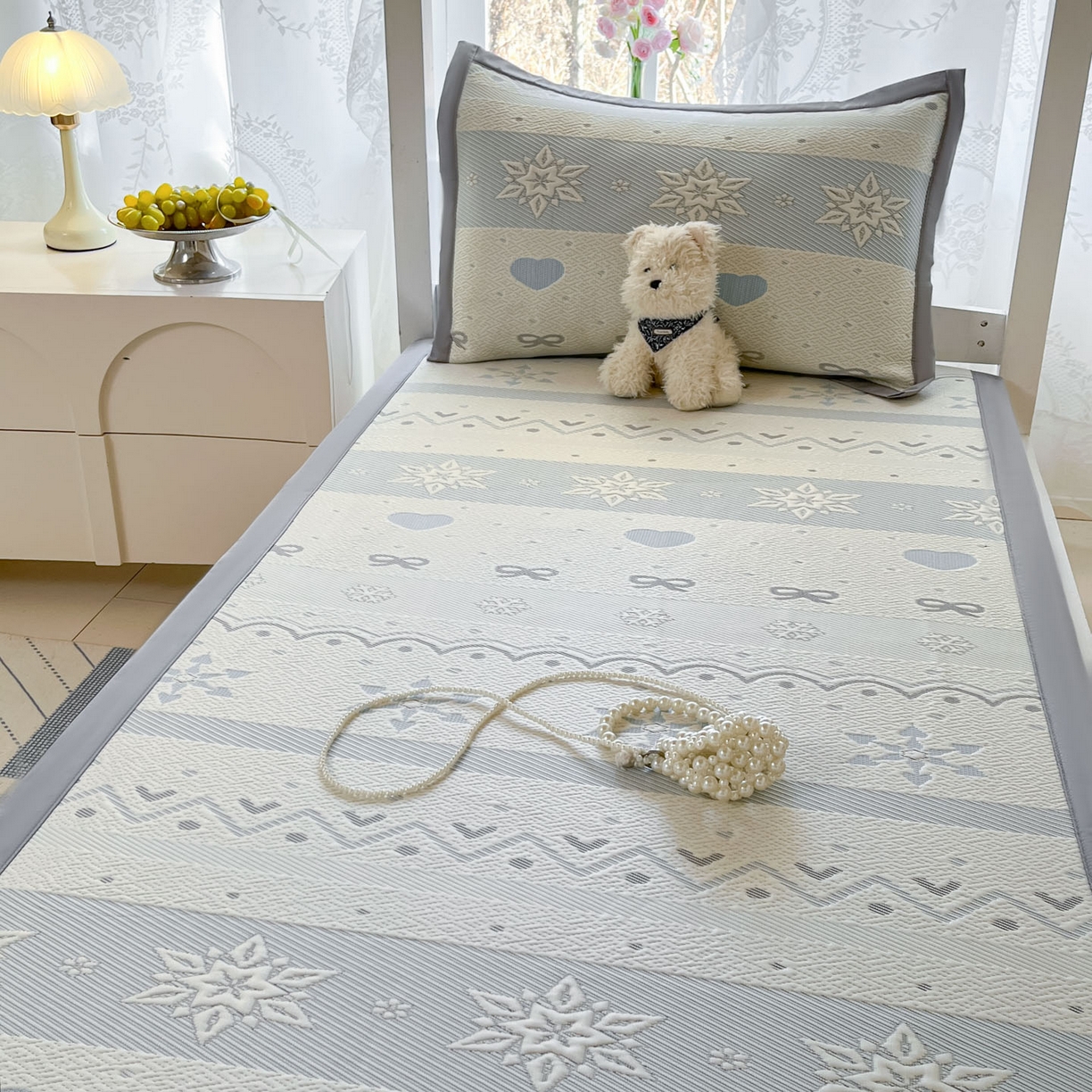 91家纺网 家纺一手货源 找家纺 （总）川悦生活 2026新款凉感凉豆豆学生宿舍软席