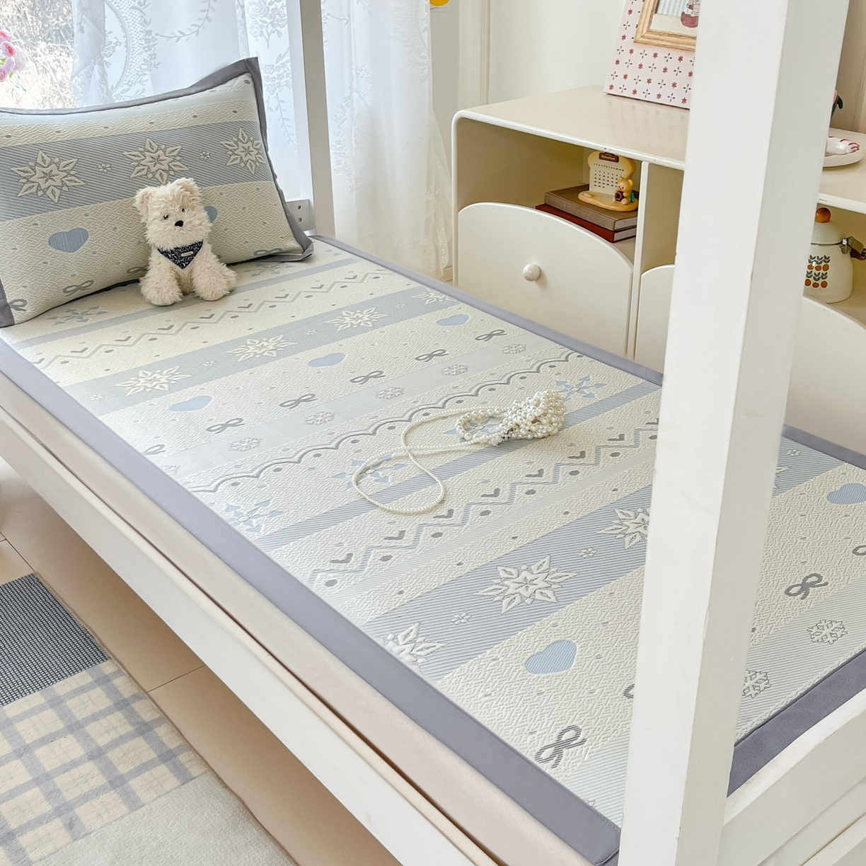 91家纺网 家纺一手货源 找家纺 （总）川悦生活 2026新款凉感凉豆豆学生宿舍软席