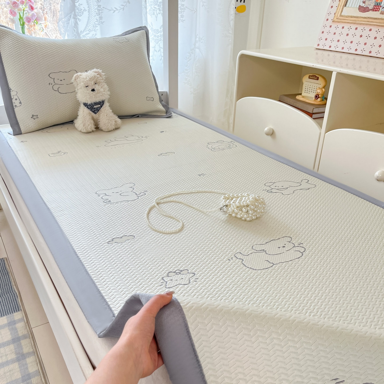 川悦生活 2026新款凉感凉豆豆学生宿舍软席 朴朴小旺