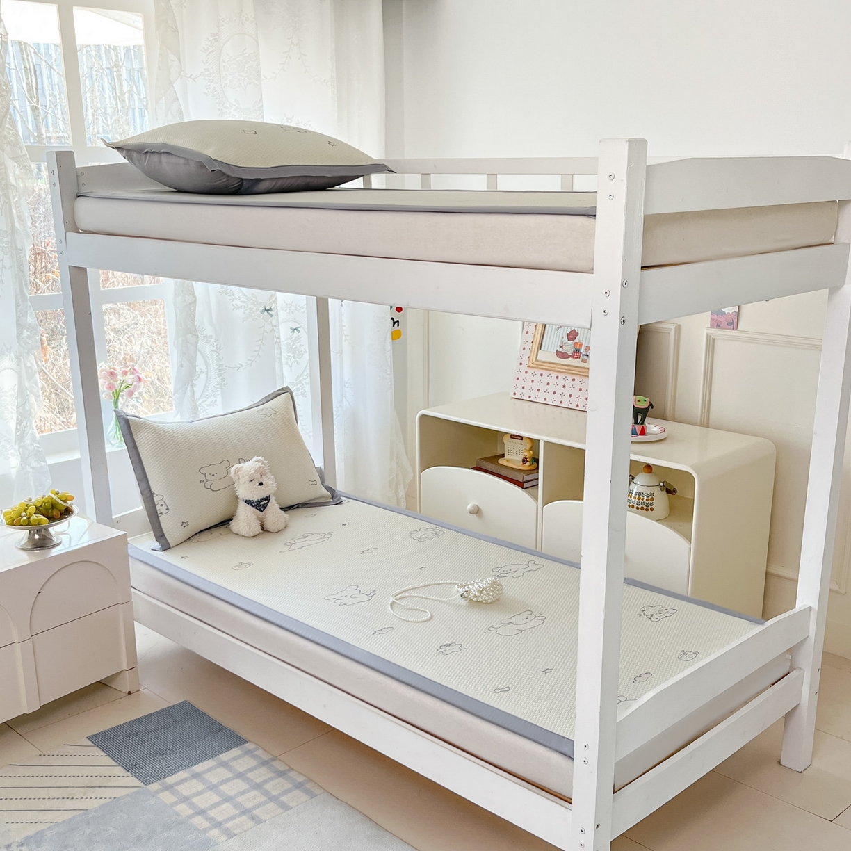 91家纺网 家纺一手货源 找家纺 川悦生活 2026新款凉感凉豆豆学生宿舍软席 朴朴小旺