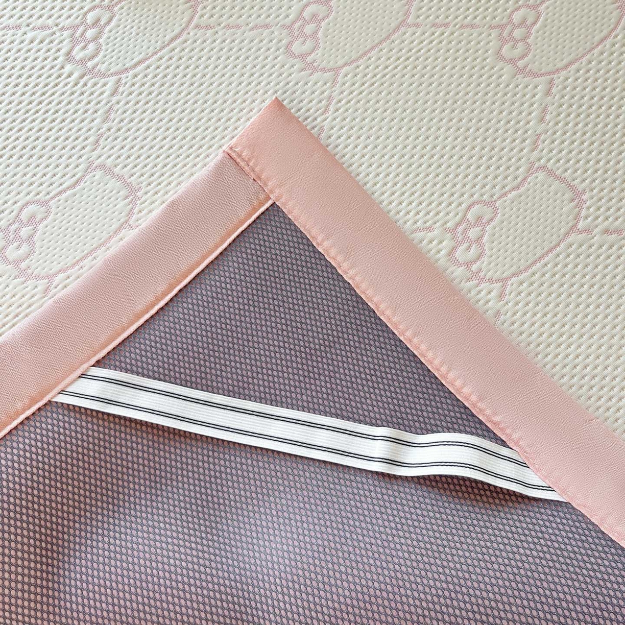 91家纺网 家纺一手货源 找家纺 川悦生活 2026新款凉感凉豆豆学生宿舍软席 甜心奶猫