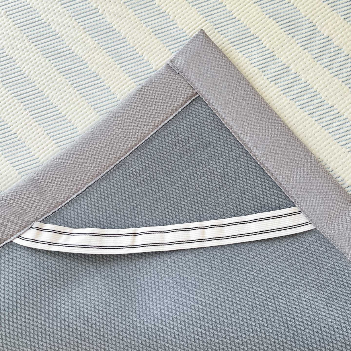 91家纺网 家纺一手货源 找家纺 川悦生活 2026新款凉感凉豆豆学生宿舍软席 甜心-水蓝