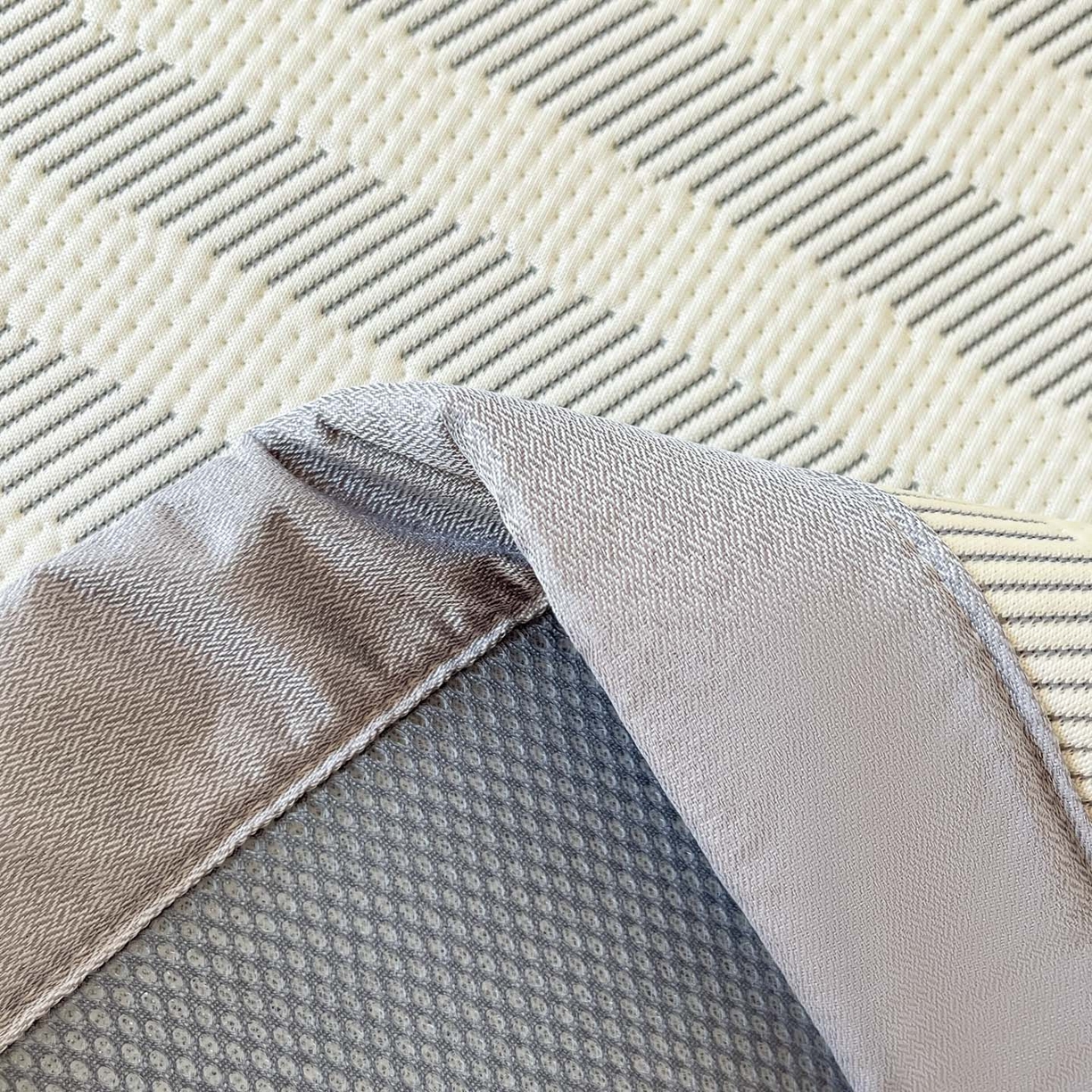 91家纺网 家纺一手货源 找家纺 川悦生活 2026新款凉感凉豆豆学生宿舍软席 甜心-月灰