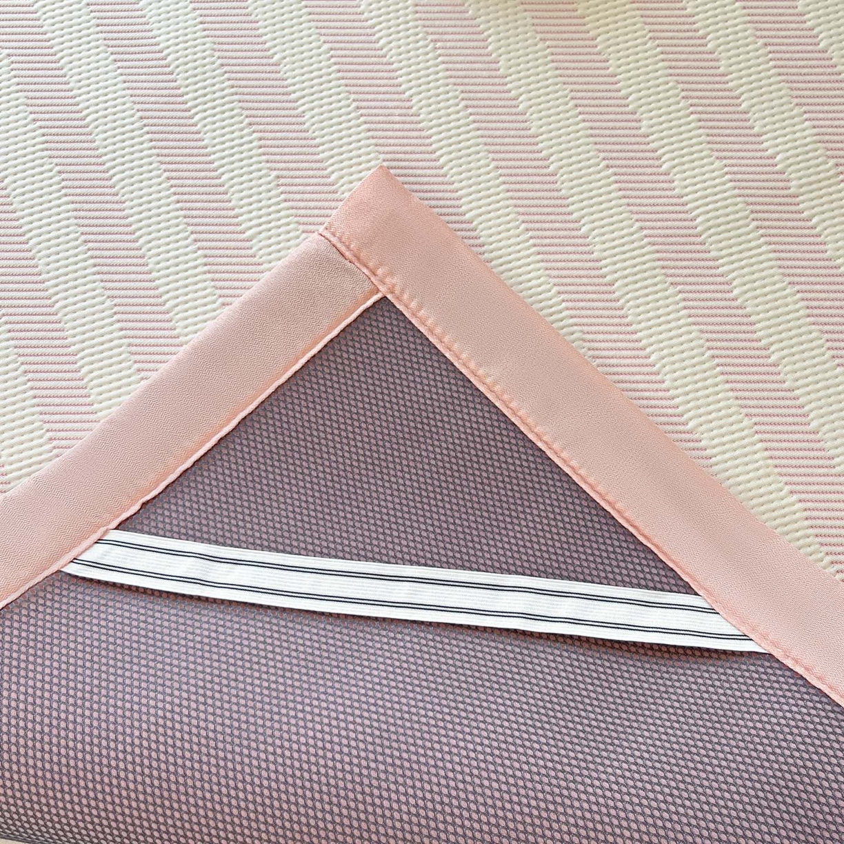 91家纺网 家纺一手货源 找家纺 川悦生活 2026新款凉感凉豆豆学生宿舍软席 甜心-奶粉