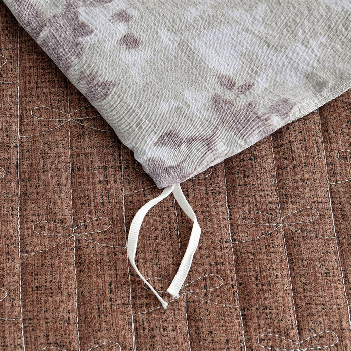 91家纺网 家纺一手货源 找家纺 （总）星窝 2026新款复古风仿麻床盖款四件套