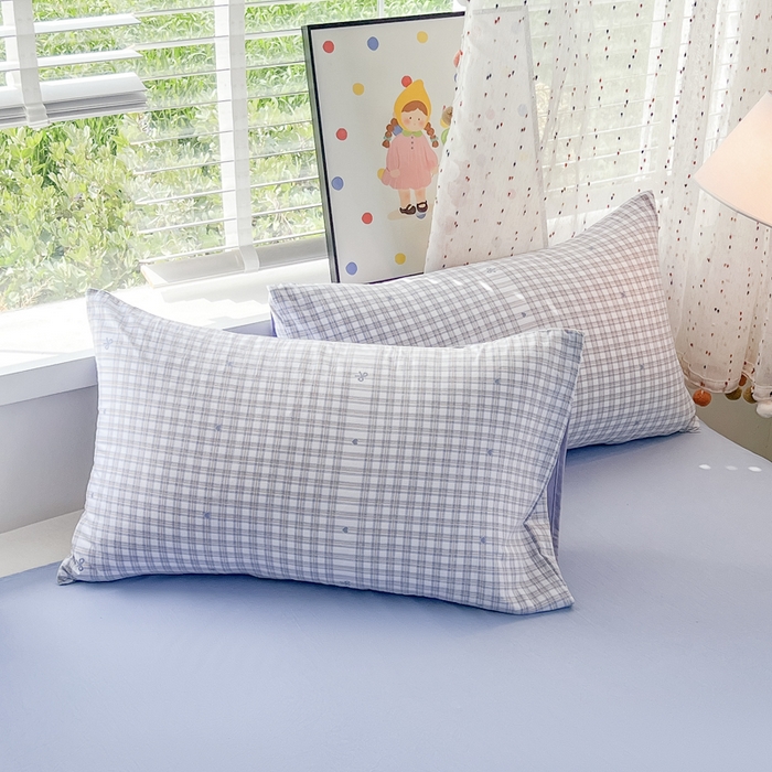 91家纺网 家纺一手货源 找家纺 简冠家纺 2026新款仿棉水洗棉四件套 心海