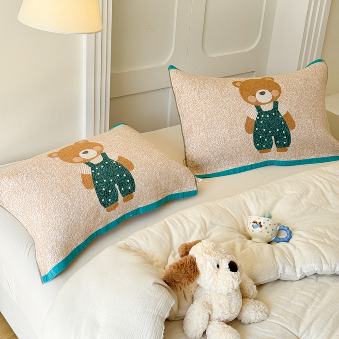 91家纺网 家纺一手货源 找家纺 （总）乐家毛巾被（工厂自产自销） 2026新款全棉A类母婴级卡通软绵绵系列枕巾隔汗巾