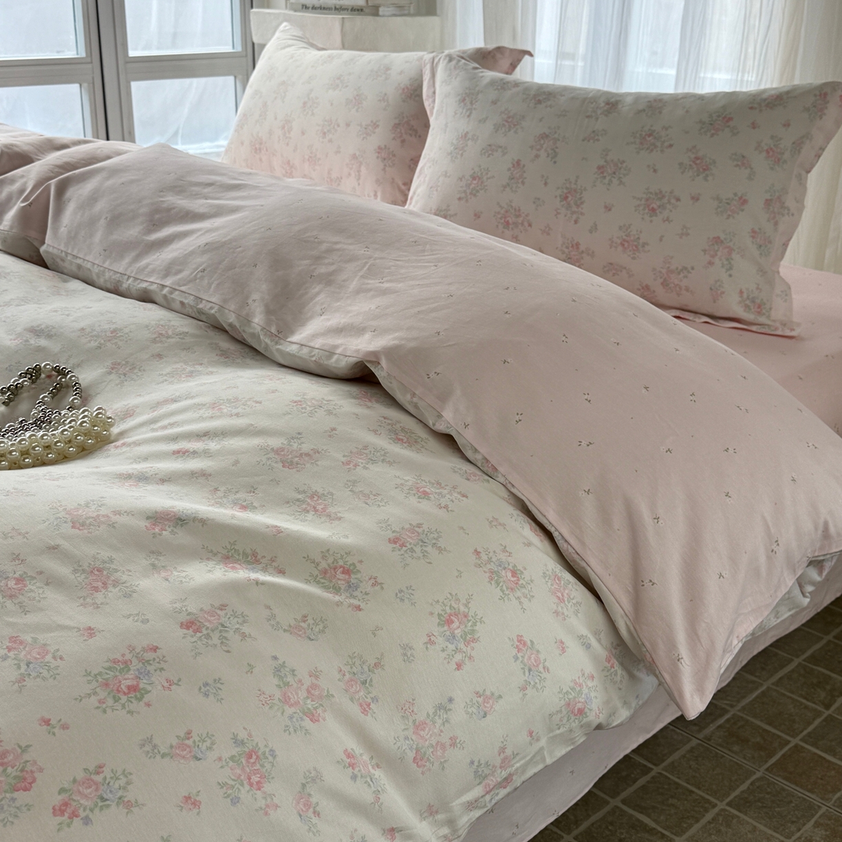 91家纺网 家纺一手货源 找家纺 （总）美丽坊 2026新款跨境外贸爆款高支数高密度全棉纯棉四件套