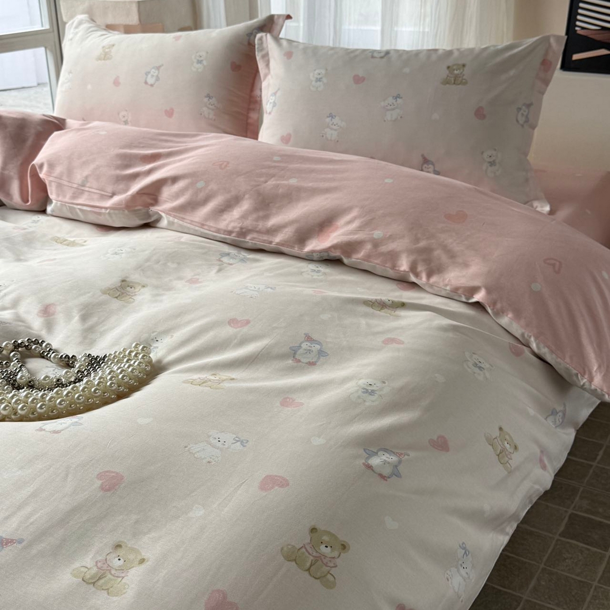 91家纺网 家纺一手货源 找家纺 （总）美丽坊 2026新款跨境外贸爆款高支数高密度全棉纯棉四件套