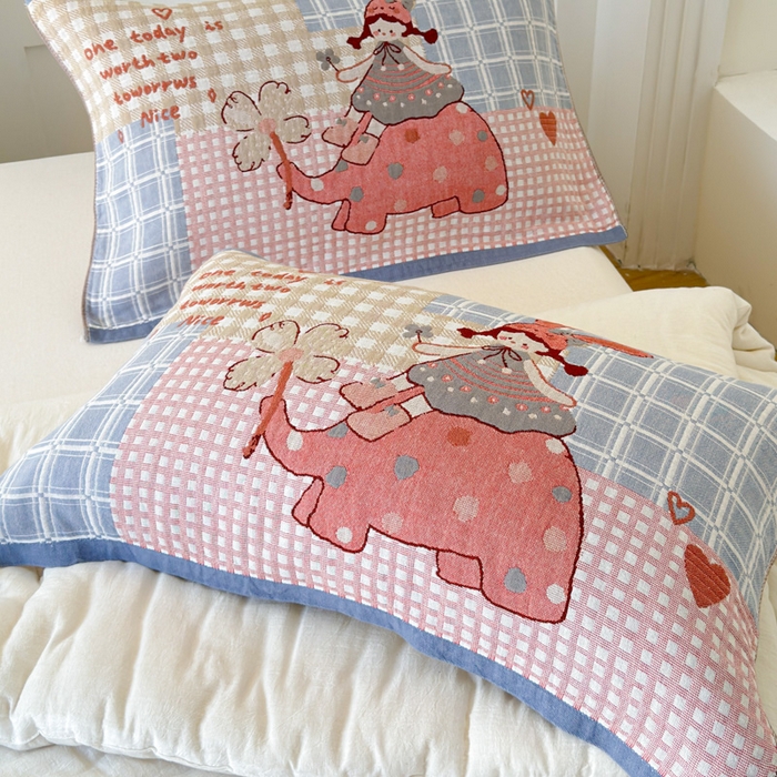 91家纺网 家纺一手货源 找家纺 （总）乐家毛巾被（工厂自产自销） 2026新款全棉A类母婴级卡通软绵绵系列枕巾隔汗巾