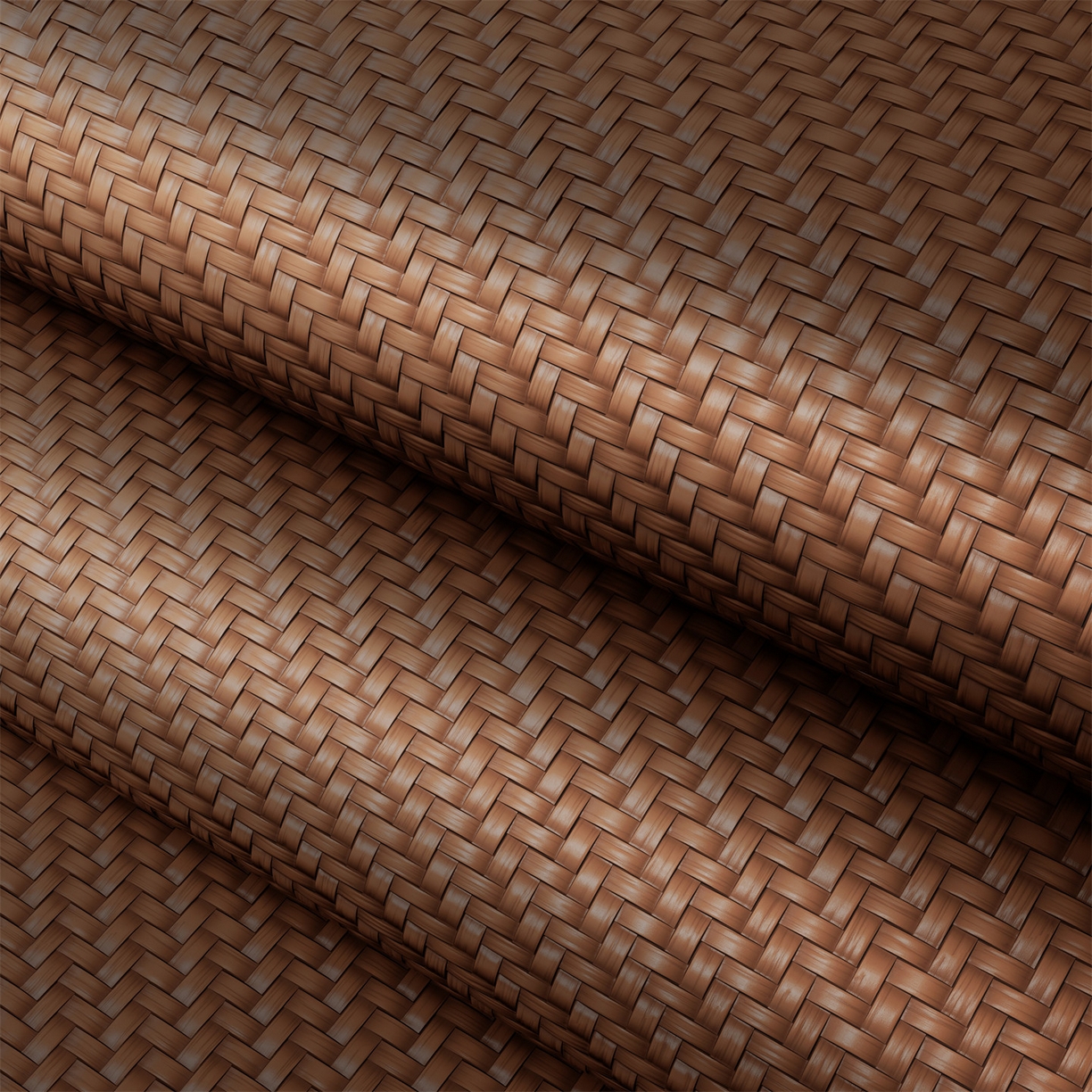 91家纺网 家纺一手货源 找家纺 鑫姿席业 2026春夏新款江南-PE凉感席凉席席子 江南-巧克力色