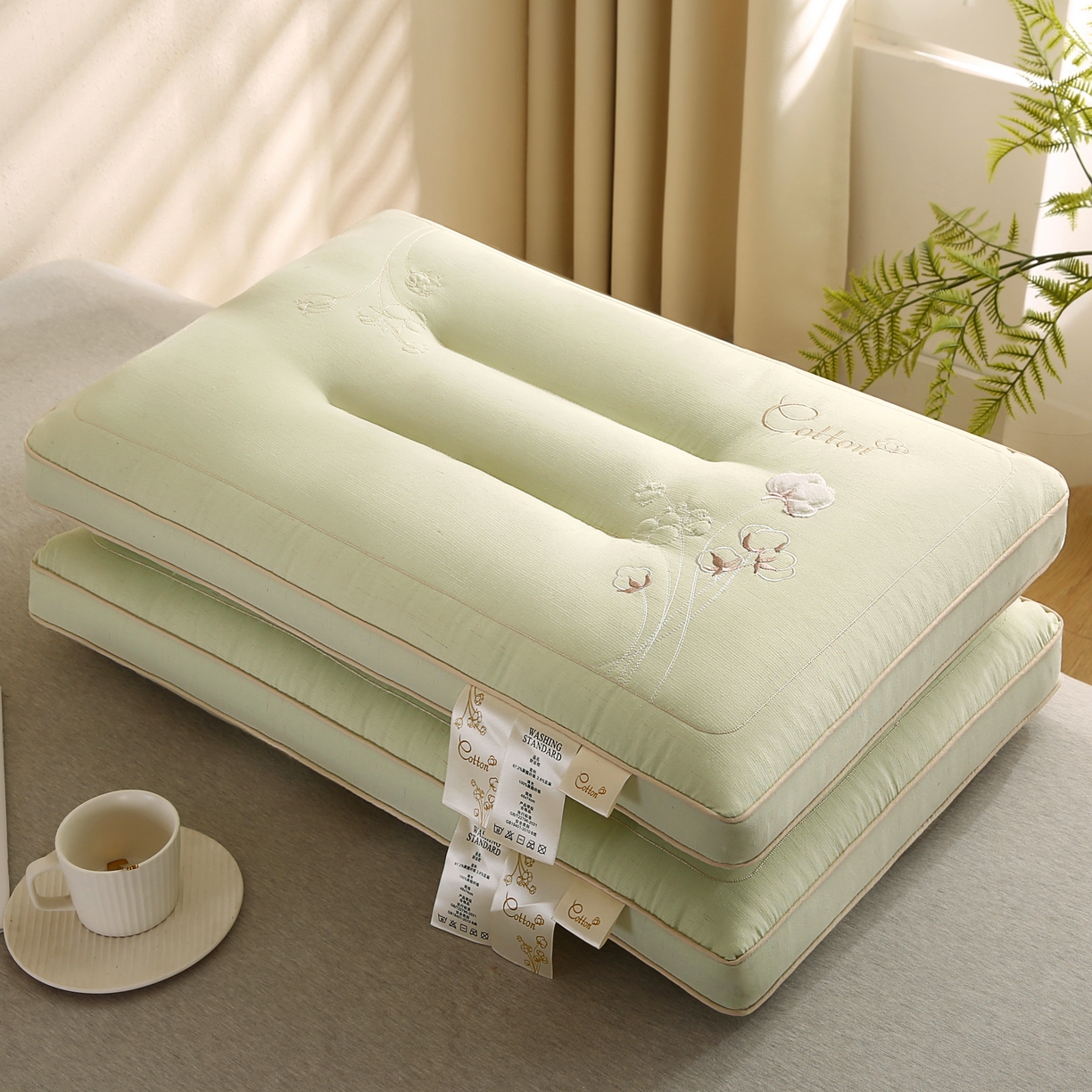 91家纺网 家纺一手货源 找家纺 轩琪家纺 2025新款全棉三拼枕枕头枕芯 (总) 轩琪家纺 2025希尔顿枕芯希尔顿枕头新款羽丝绒五星级酒店枕头枕芯，扭花枕芯，跑量枕芯、高护颈不塌陷、扭花面包枕芯学生枕芯、助睡眠