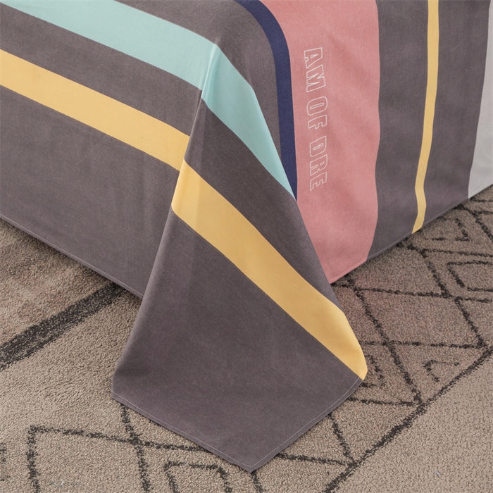 91家纺网 家纺一手货源 找家纺 佳宇轩 2026新款爆款140克独版植物羊绒加厚斜纹磨毛四件套 乐享