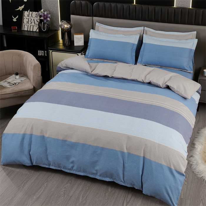 91家纺网 家纺一手货源 找家纺 佳宇轩 2026新款爆款140克独版植物羊绒加厚斜纹磨毛四件套 伽罗