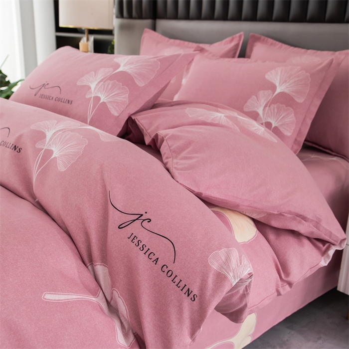 91家纺网 家纺一手货源 找家纺 佳宇轩 2026新款爆款140克独版植物羊绒加厚斜纹磨毛四件套 佳期如梦