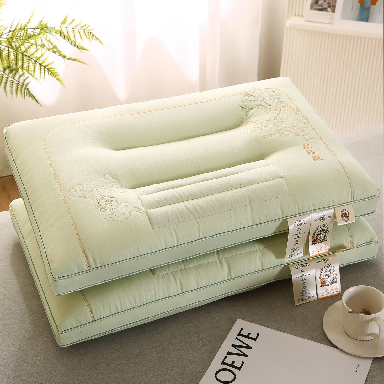 91家纺网 家纺一手货源 找家纺 轩琪家纺 2025新款全棉三拼枕枕头枕芯 (总) 轩琪家纺 2025希尔顿枕芯希尔顿枕头新款羽丝绒五星级酒店枕头枕芯，扭花枕芯，跑量枕芯、高护颈不塌陷、扭花面包枕芯学生枕芯、助睡眠