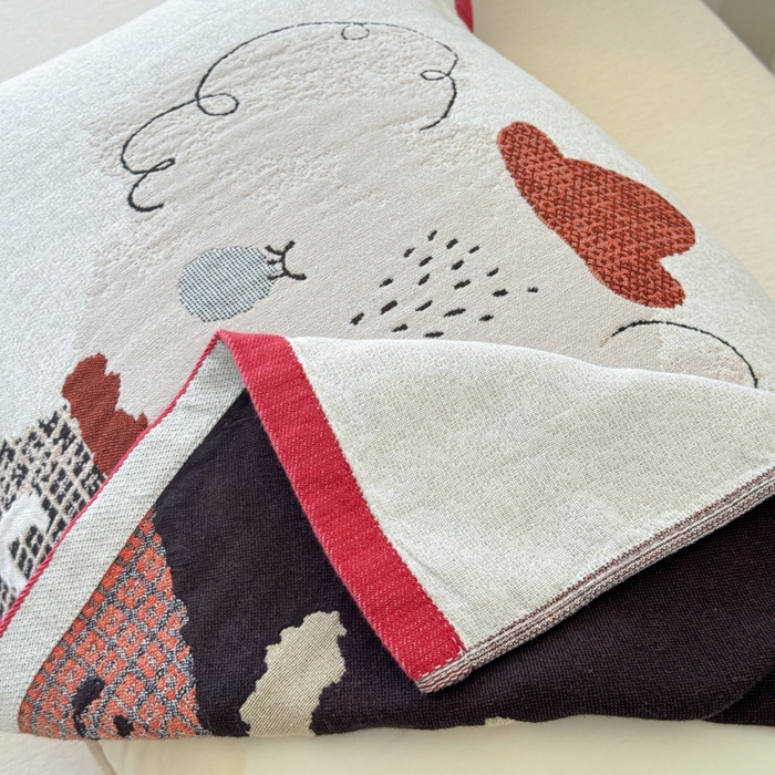 91家纺网 家纺一手货源 找家纺 乐家毛巾被（工厂自产自销） 2026新款全棉A类母婴级卡通软绵绵系列枕巾隔汗巾 Cute 考拉