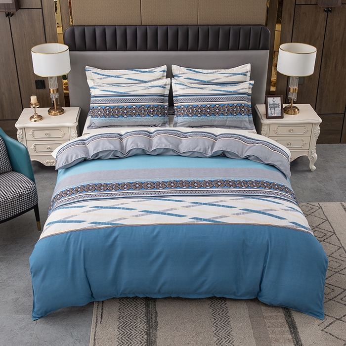 91家纺网 家纺一手货源 找家纺 佳宇轩 2026新款爆款140克独版植物羊绒加厚斜纹磨毛四件套 奥斯汀