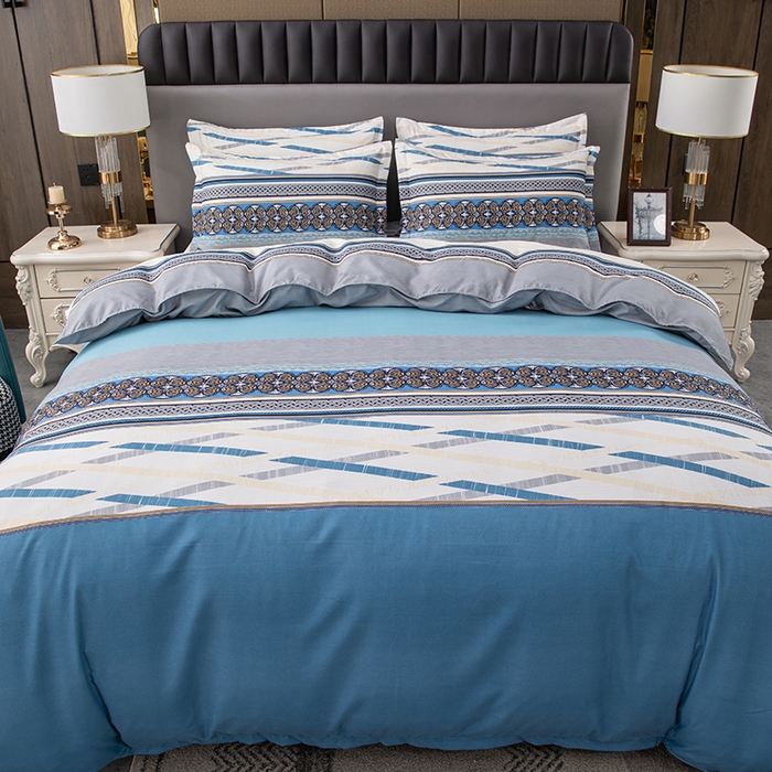 91家纺网 家纺一手货源 找家纺 佳宇轩 2026新款爆款140克独版植物羊绒加厚斜纹磨毛四件套 奥斯汀